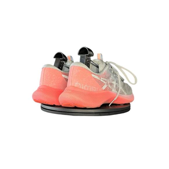 Womens Asics Gel Nimbus Lite 2 Cushioned Running Shoes Size 9.5 Gray Pink B9 - Picture 4 of 6